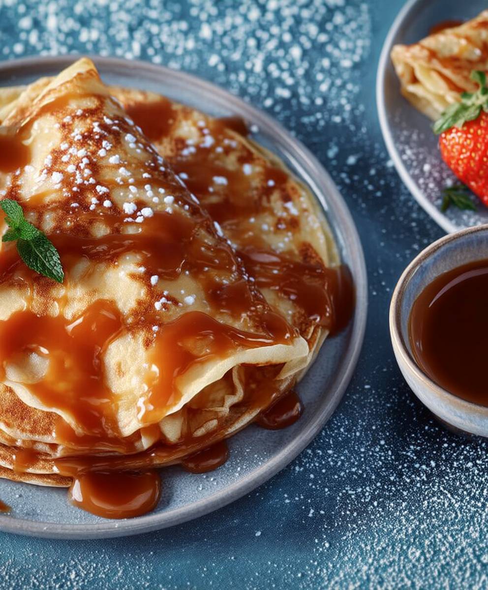Crêpes caramel beurre salé