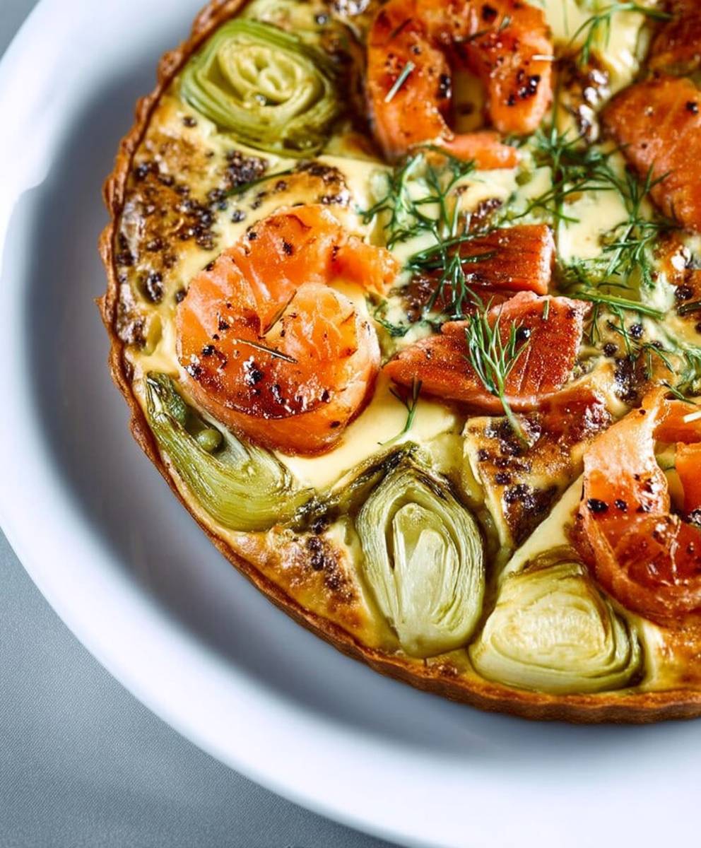 Quiche terre mer