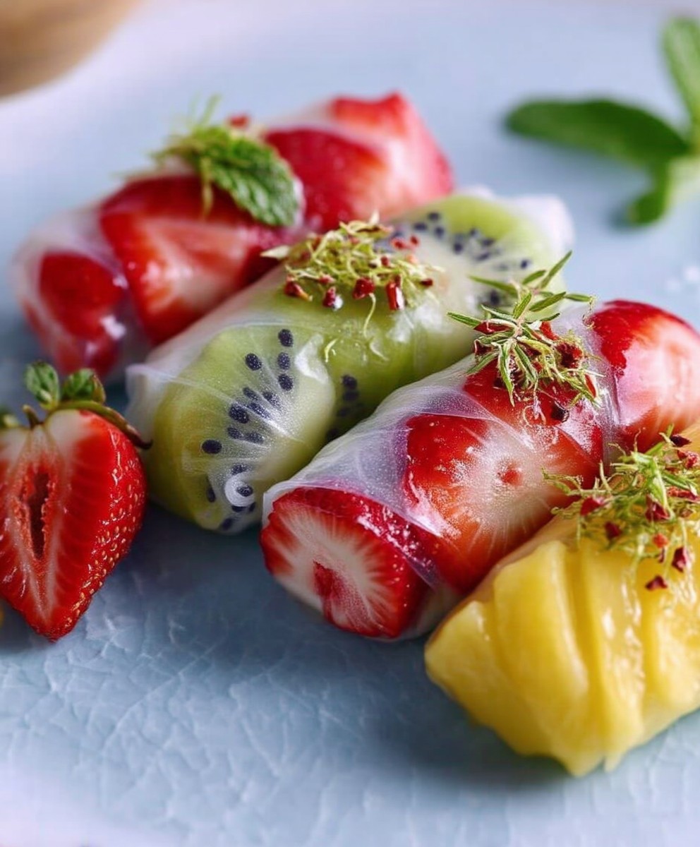 Rouleaux de fruits