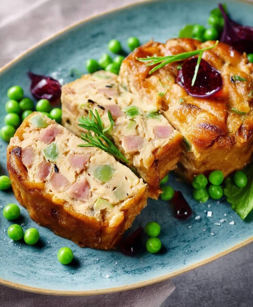 Cake au jambon