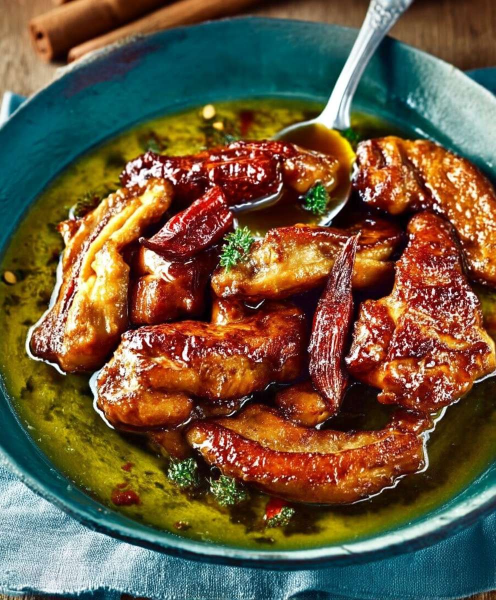 Poulet au gingembre