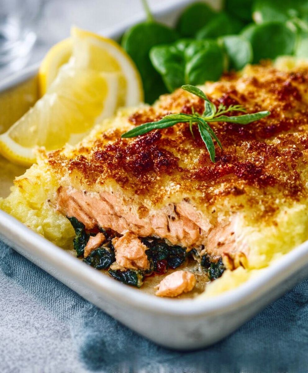Parmentier de saumon