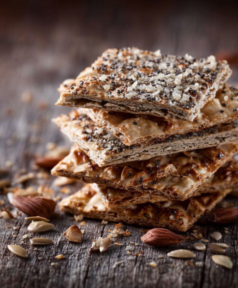 Crackers aux graines maison