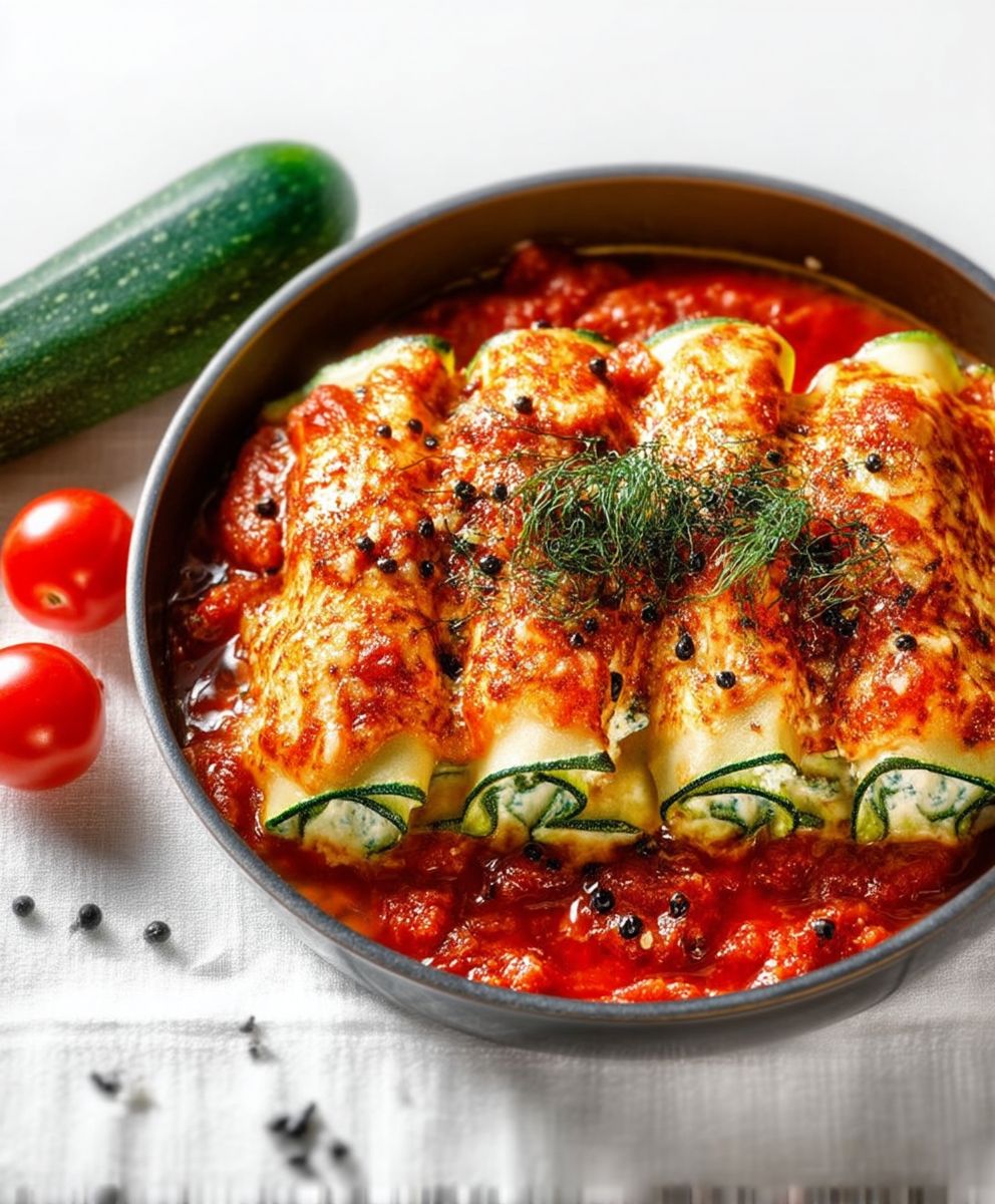 Cannellonis aux courgettes