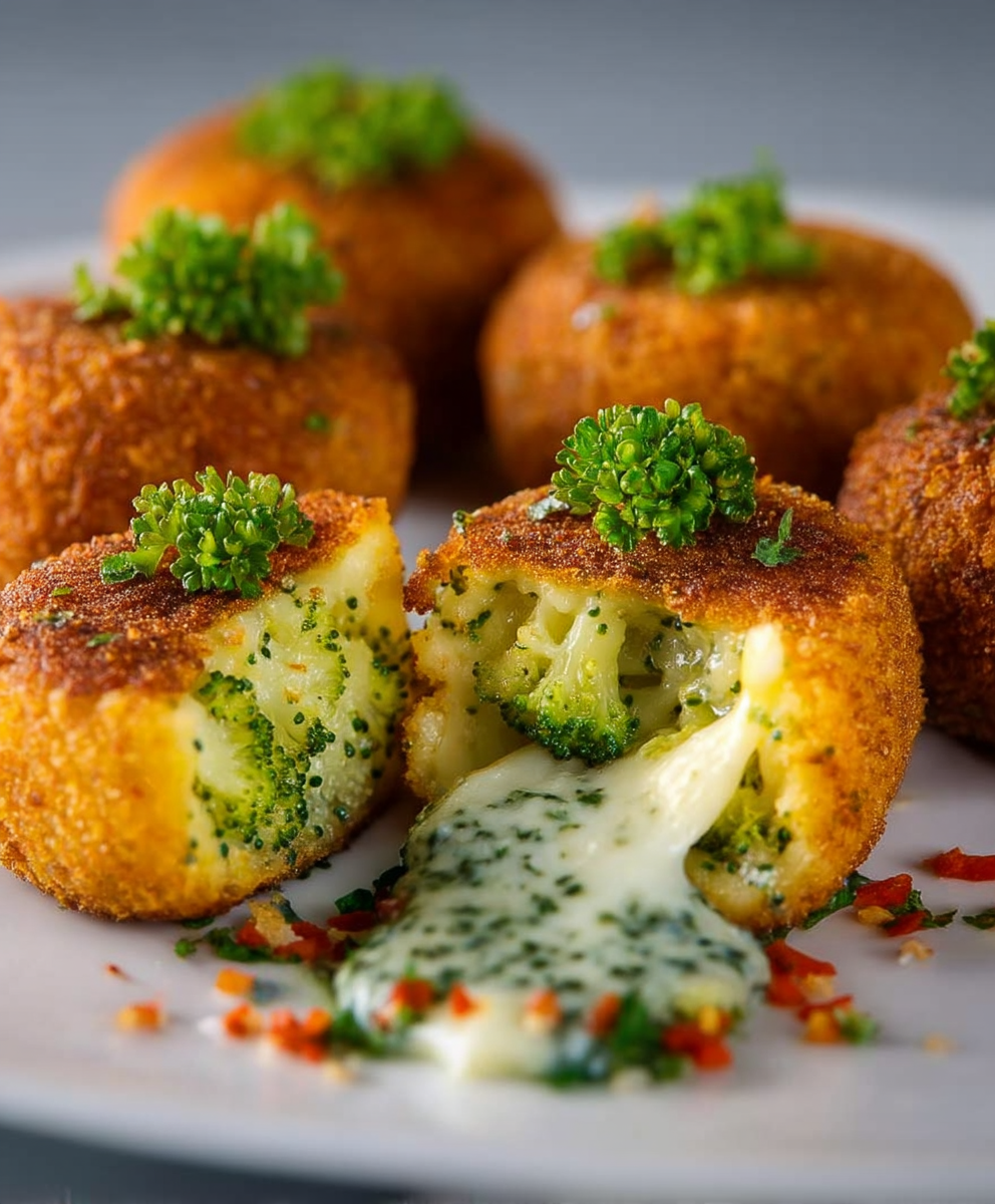 Croquettes brocolis fromage faciles rapides