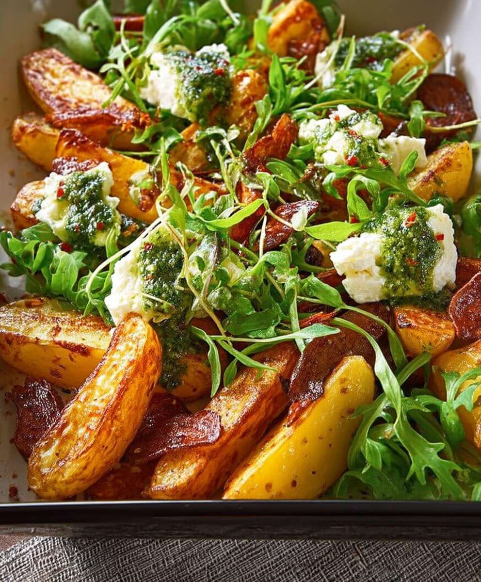 Pommes de terre au pesto