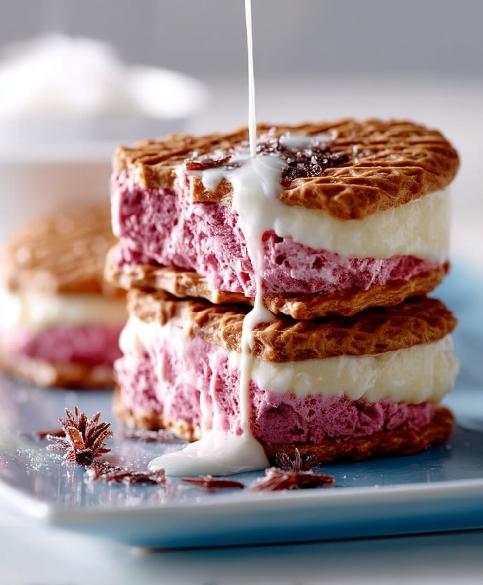 Sandwichs glacés maison
