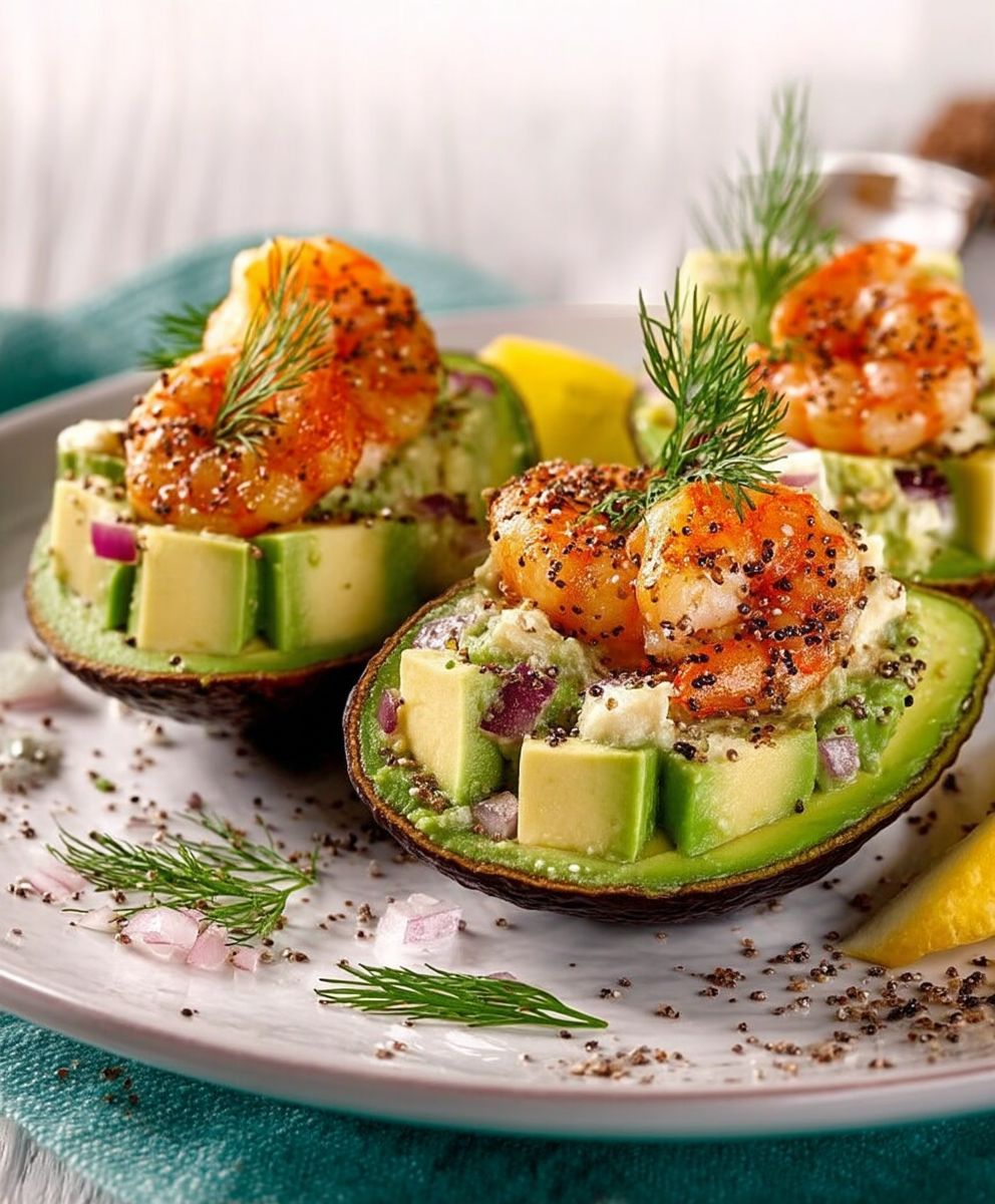 Avocat aux crevettes facile