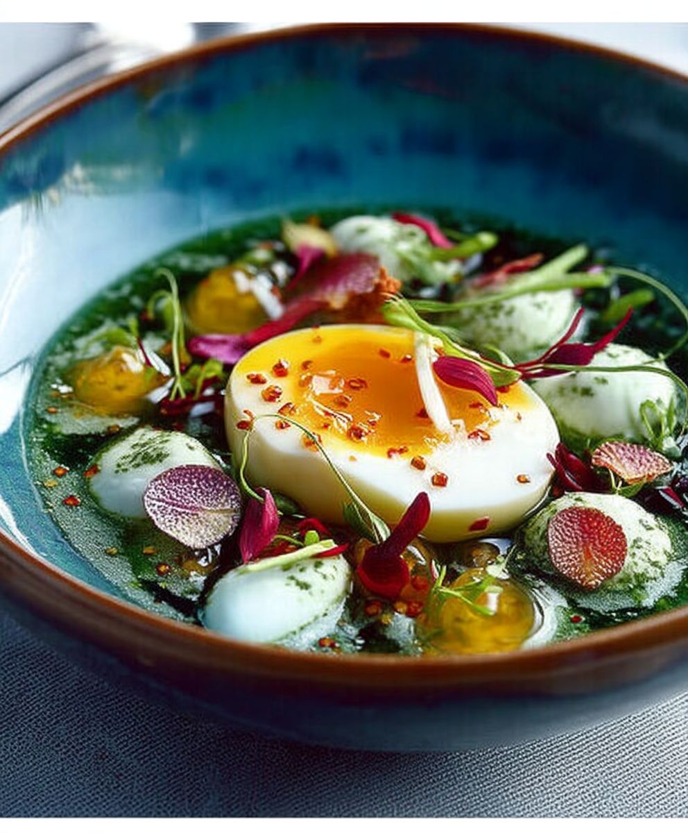 Oeuf parfait fleur de sel Guerande