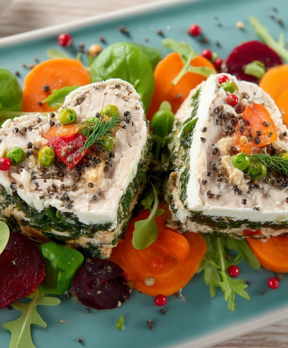 Terrine maquereau légumes fromage frais
