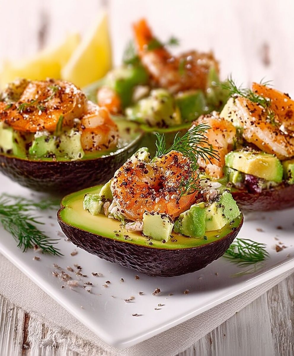 Avocat aux crevettes facile