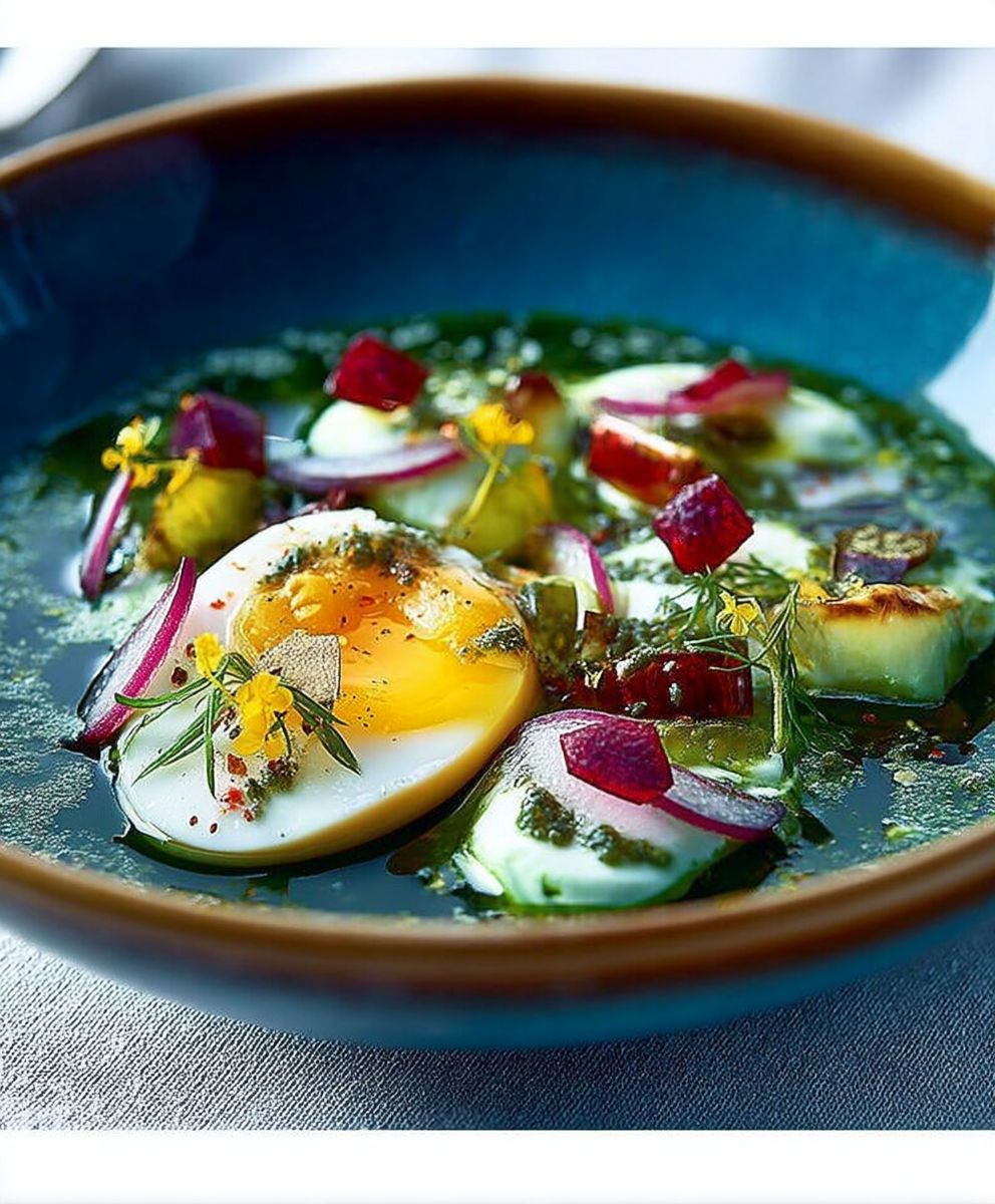 Oeuf parfait fleur de sel Guerande