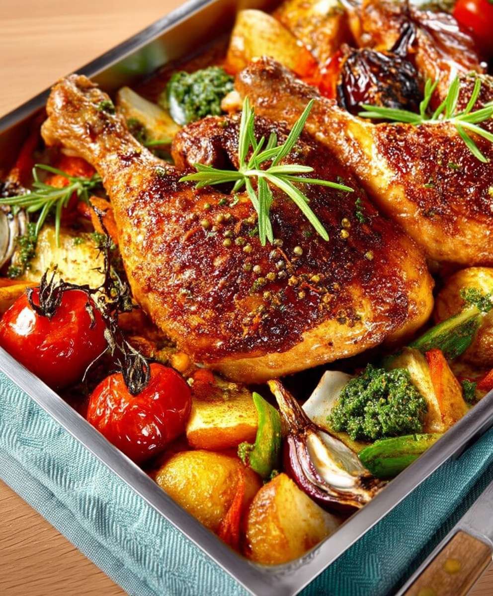 Poulet au paprika