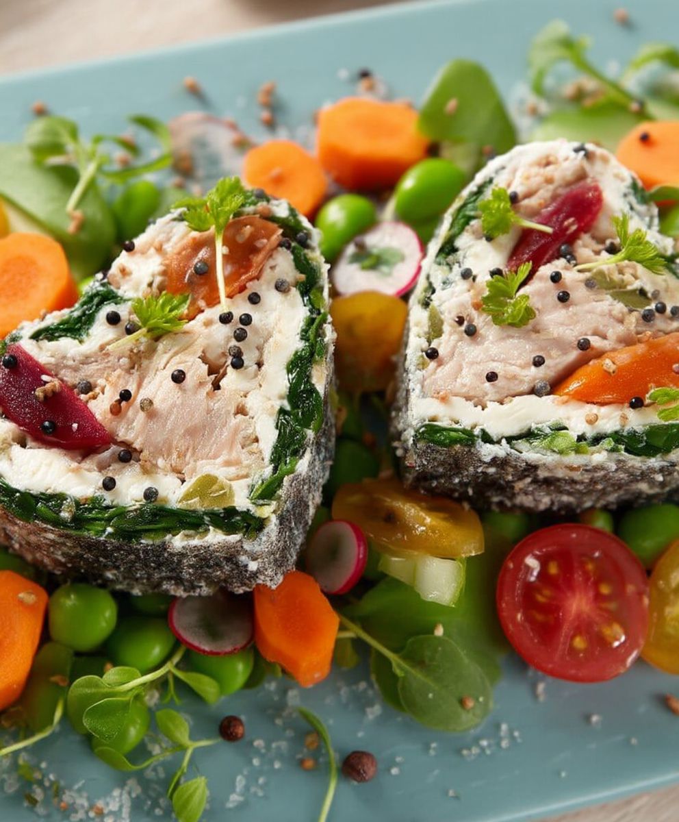 Terrine maquereau légumes fromage frais
