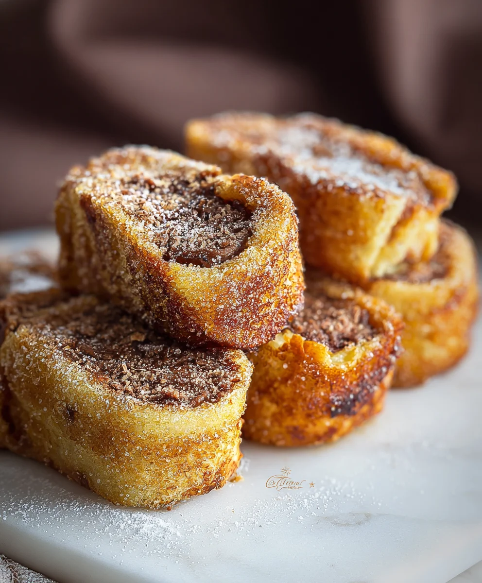 Roules Façon Pain Perdu Gourmands: Recette Facile & Rapide