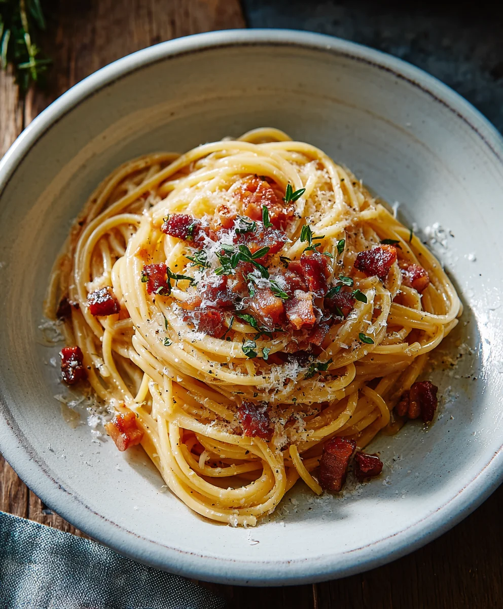 Spaghetti Gricia au Bœuf: La Recette Crémeuse Incontournable
