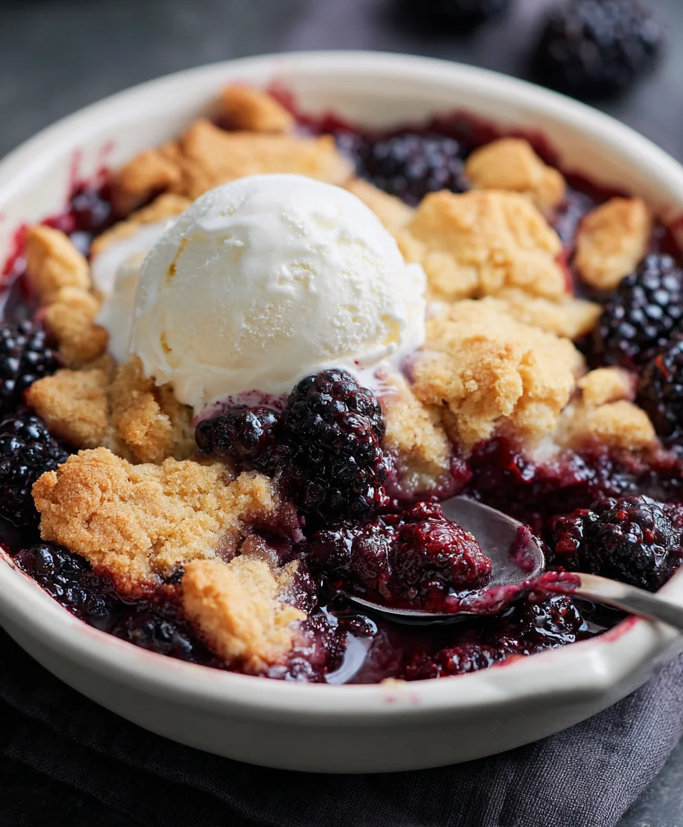 Délicieux Cobbler aux Mûres : Recette Simple & Rapide