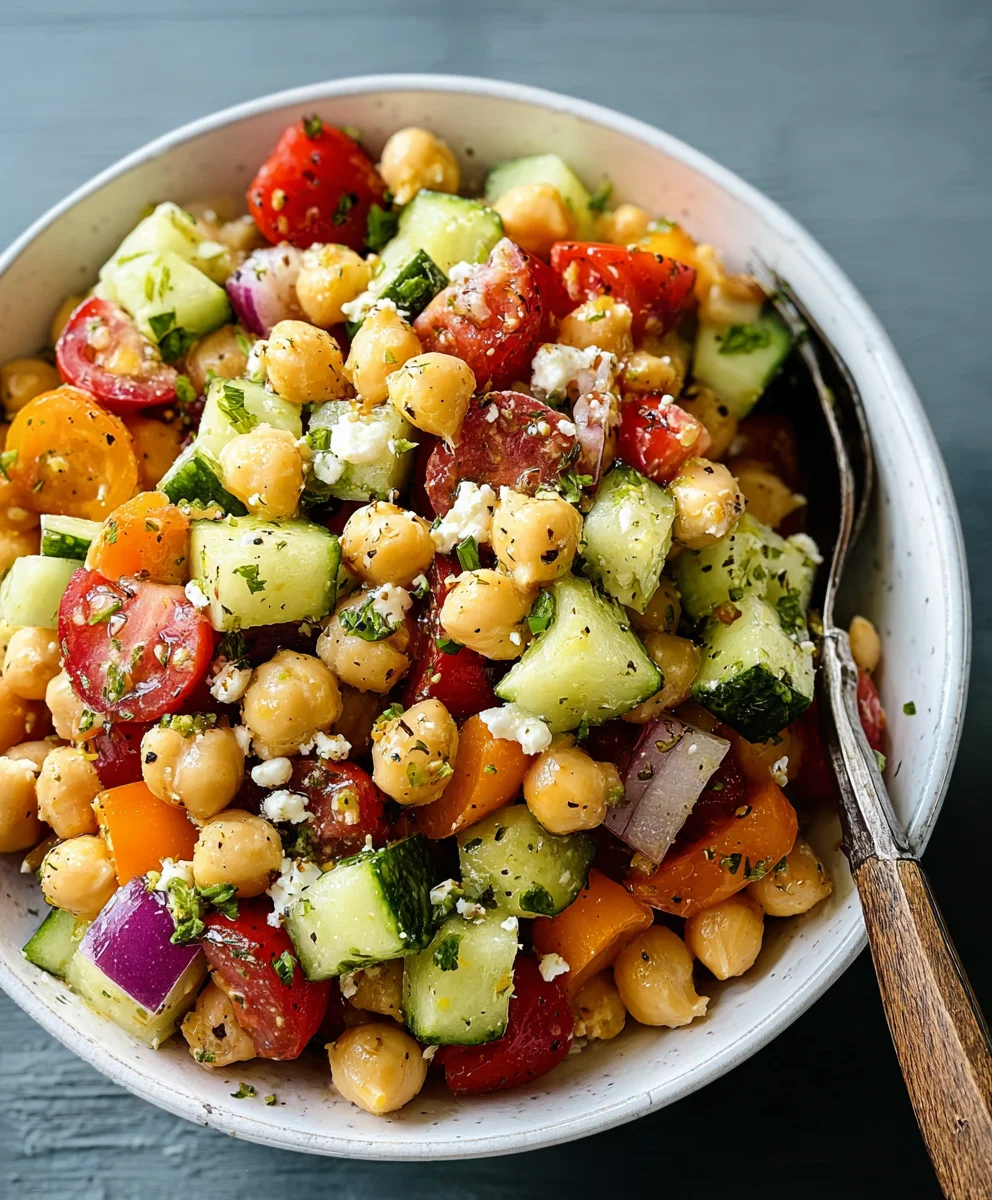 Recettes faciles de salade de pois chiche pour toute occasion