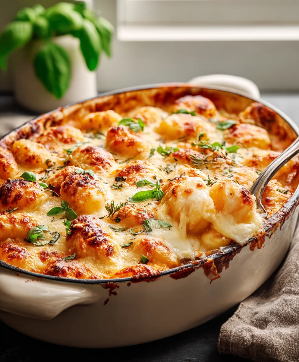Gratin de Gnocchis Au Four: Recette Fondante & Fromagée