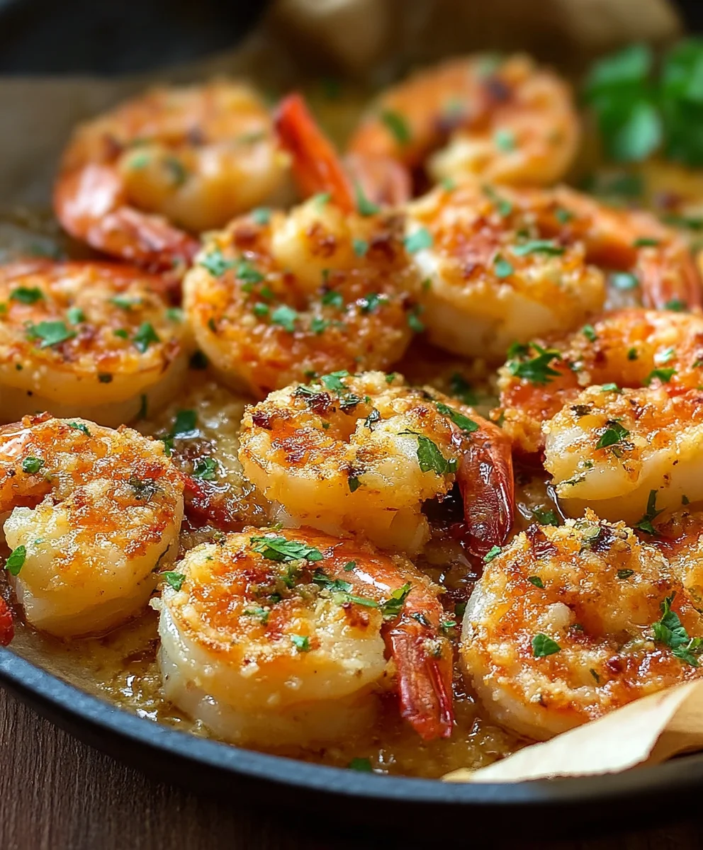 Crevettes Gratinées Ail & Parmesan: Recette Irrésistible