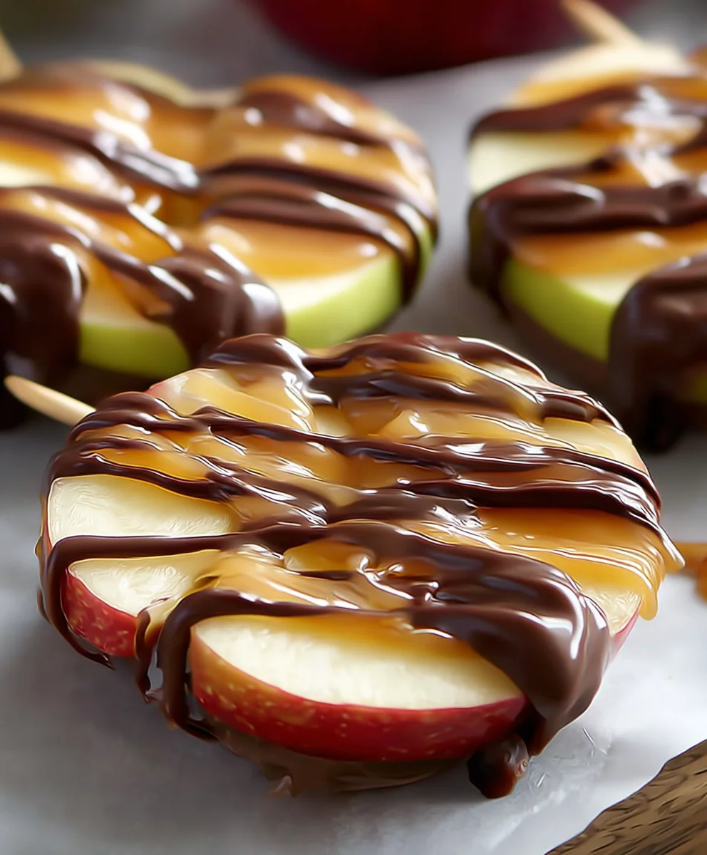 Pommes au Caramel & Chocolat: Recette Facile & Irrésistible