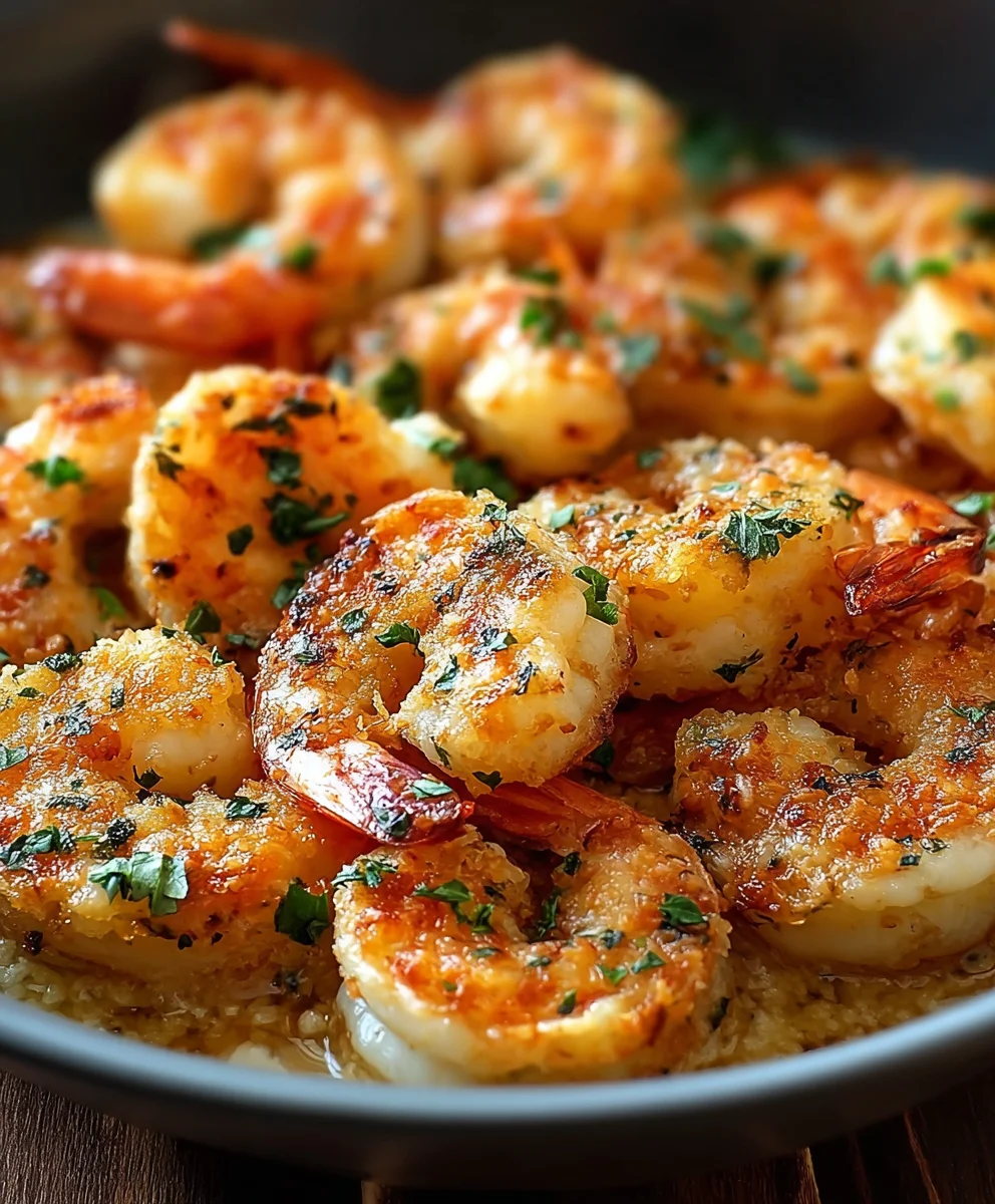 Crevettes Gratinées Ail & Parmesan: Recette Irrésistible