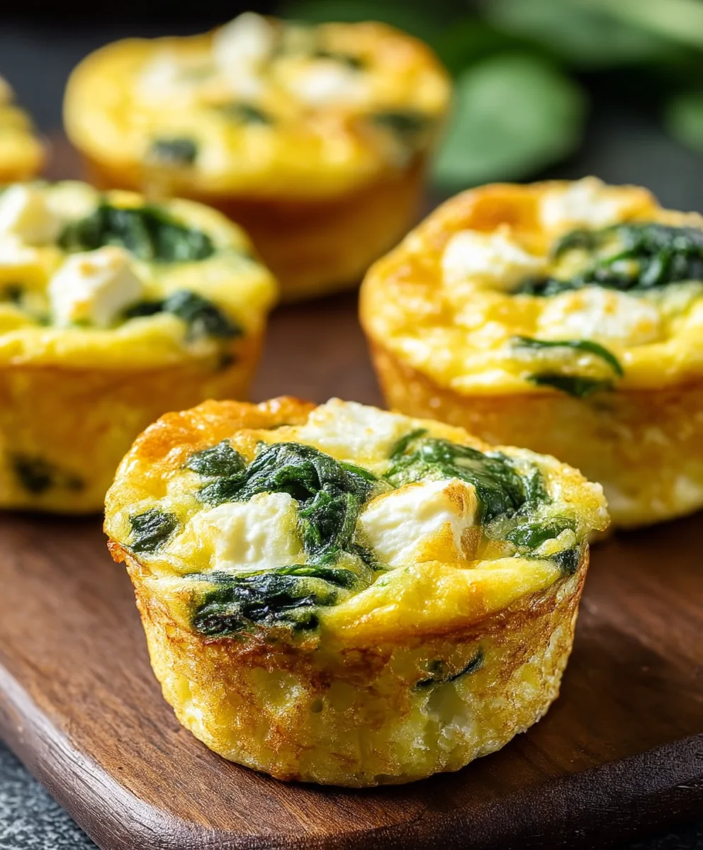 Muffins Œufs Épinards Savoureux : Déjeuner Idéal sur le Pouce