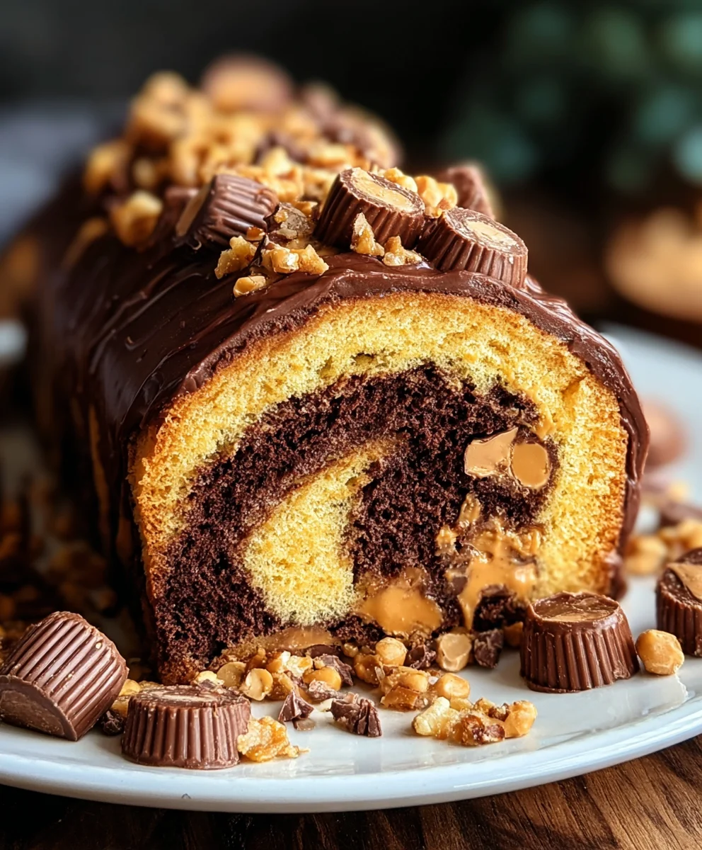 Gâteau Roulé Reese's Beurre Cacahuète : Recette Irrésistible