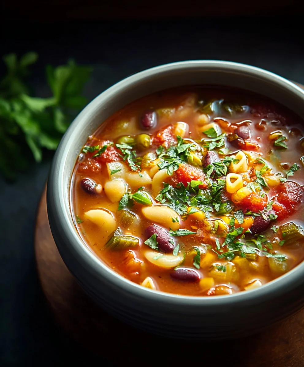 Recette de Soupe Minestrone