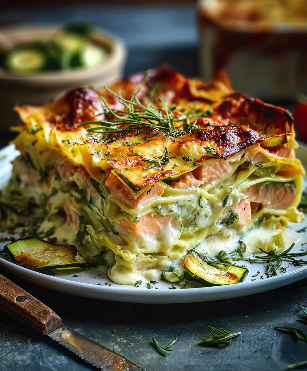 Lasagnes Saumon Courgettes : Recette Légère et Gourmande