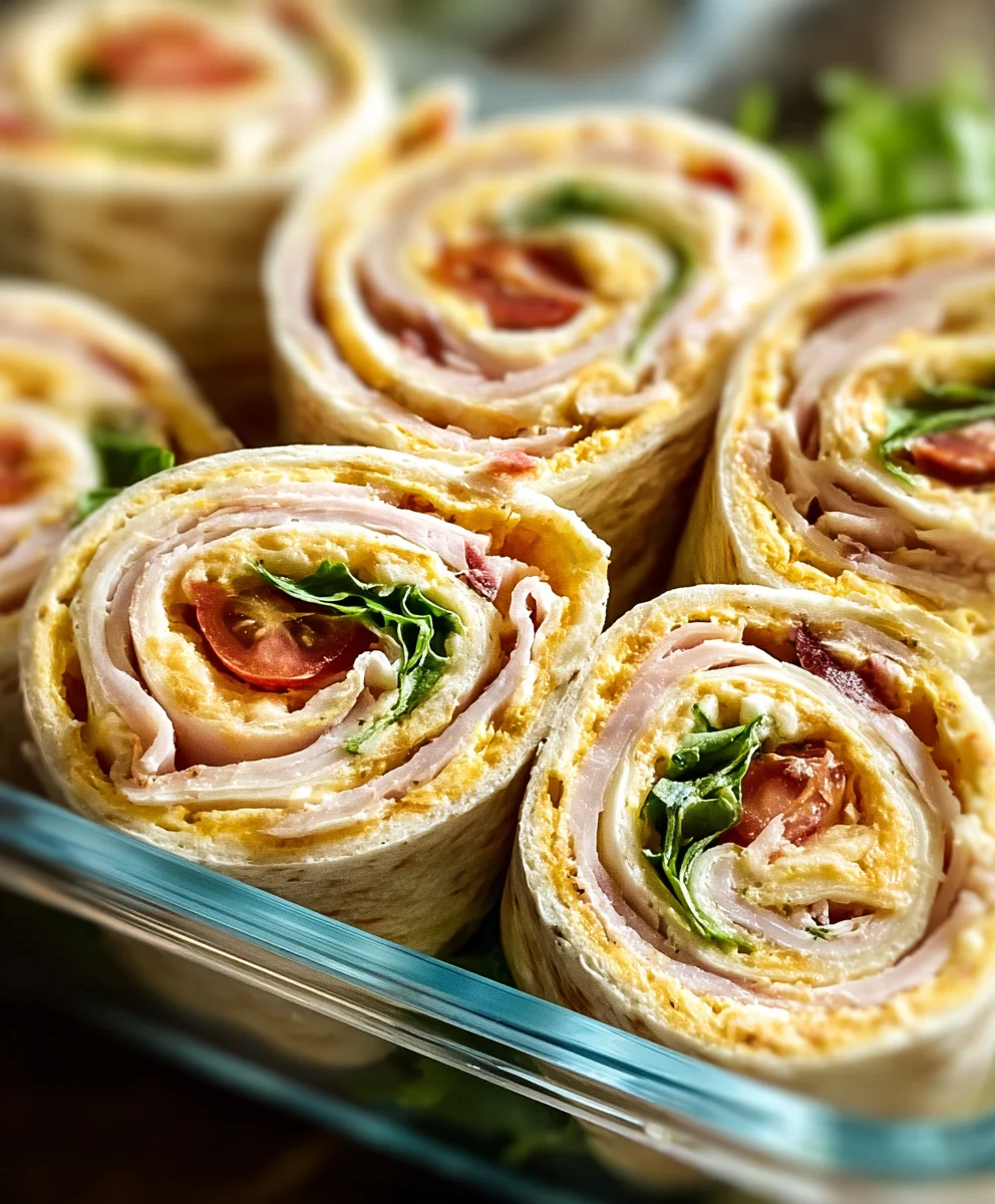 Délicieuses Mini-Wraps de Dinde pour Boîte à Lunch Enfants