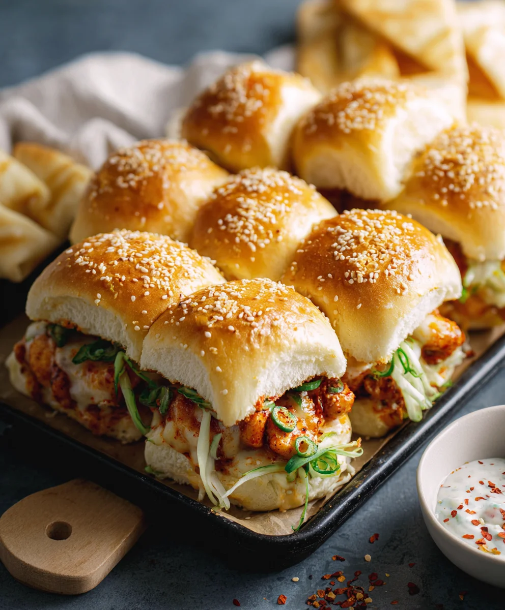 Buns Poulet Fromage Dynamite: Une Explosion de Saveurs!