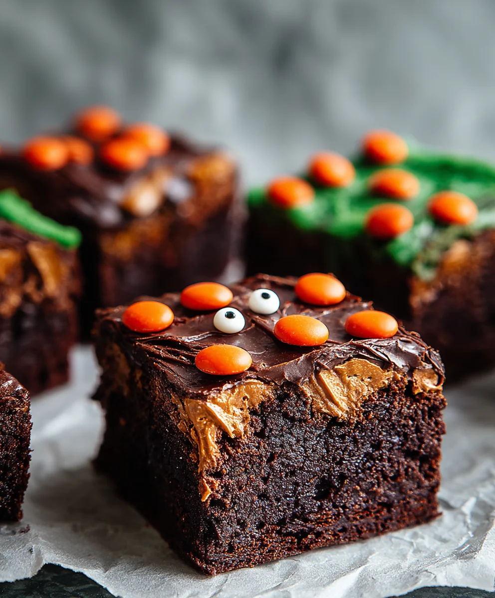Brownies d'Halloween : Recette Effrayante & Délicieuse!