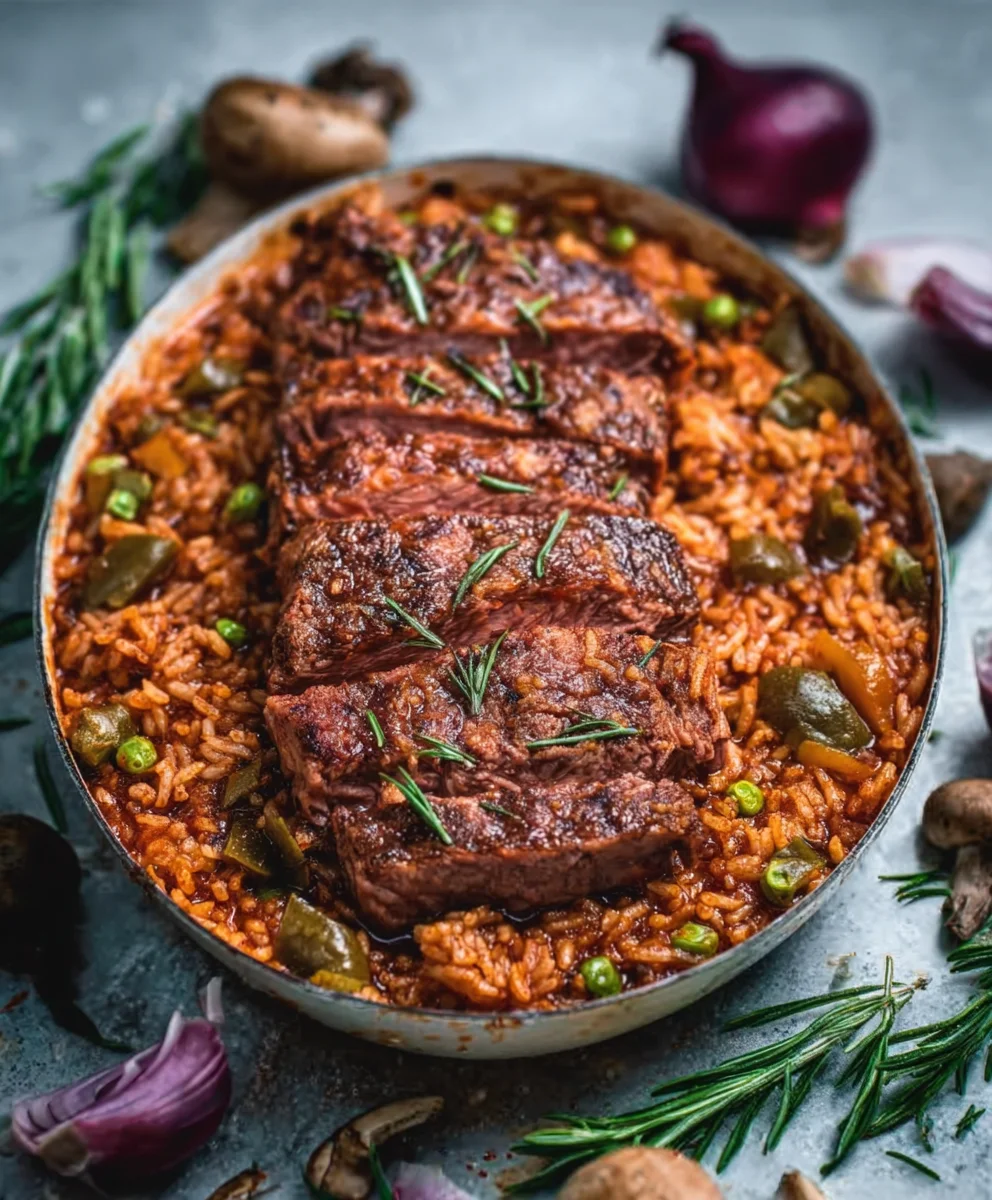 Serbisches Reisfleisch: Riz au Bœuf à la Serbe
