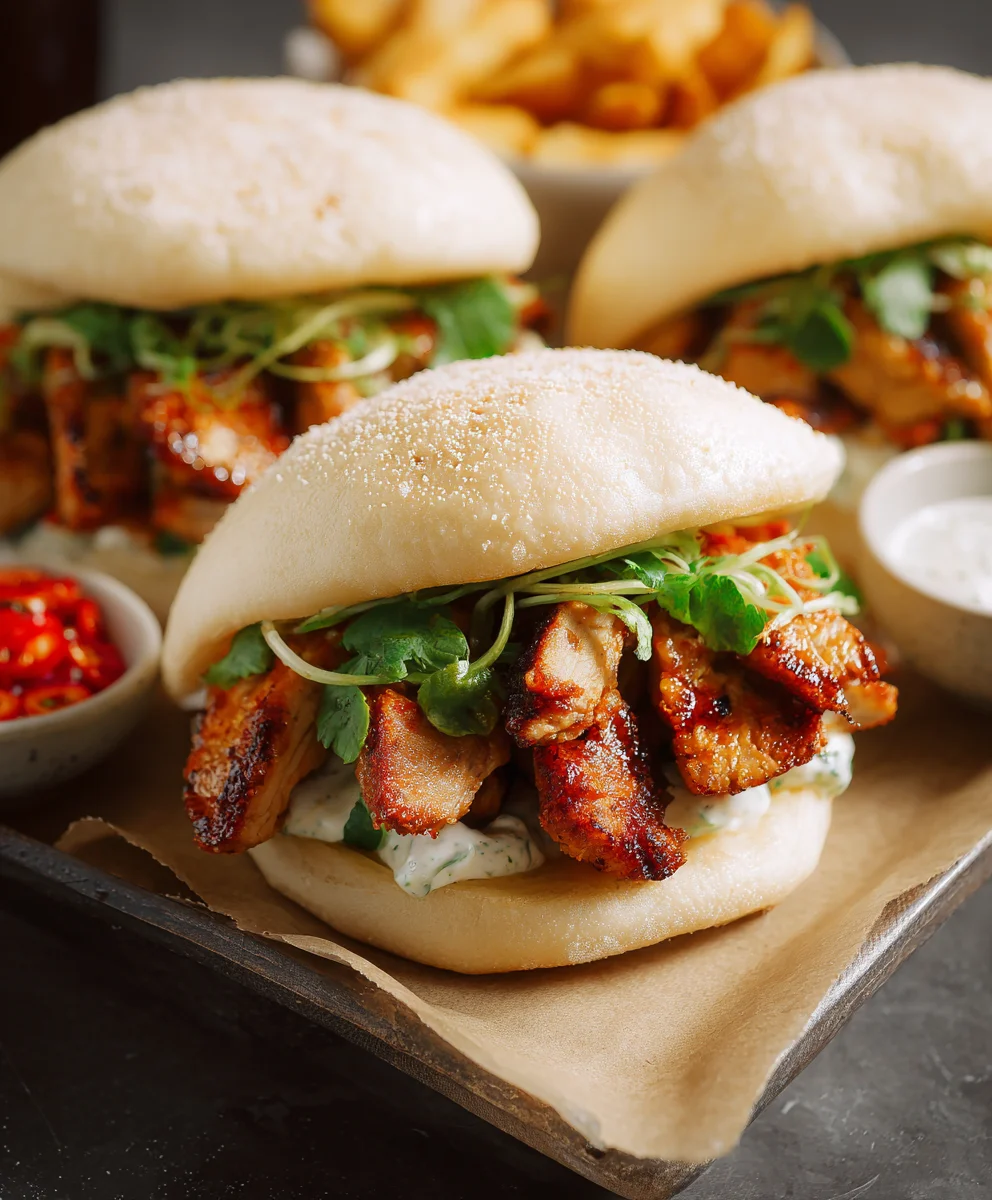 Buns Poulet Fromage Dynamite: Une Explosion de Saveurs!