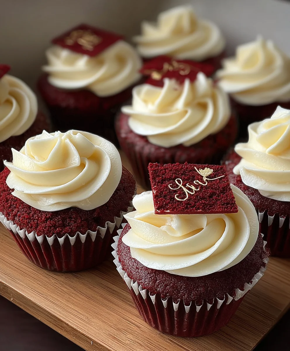 Cupcakes Red Velvet Diplôme : La Recette Incontournable