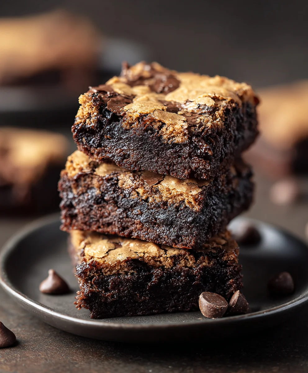 Recette de Brookies Fudgy & Chewy : Le Meilleur des Deux Mondes