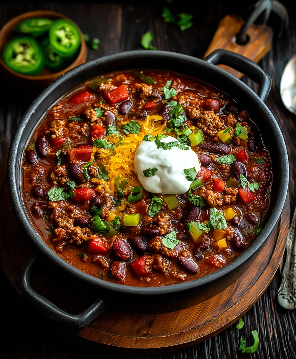 Recette de Chili Con Carne Tout-en-Un aux Haricots Rouges