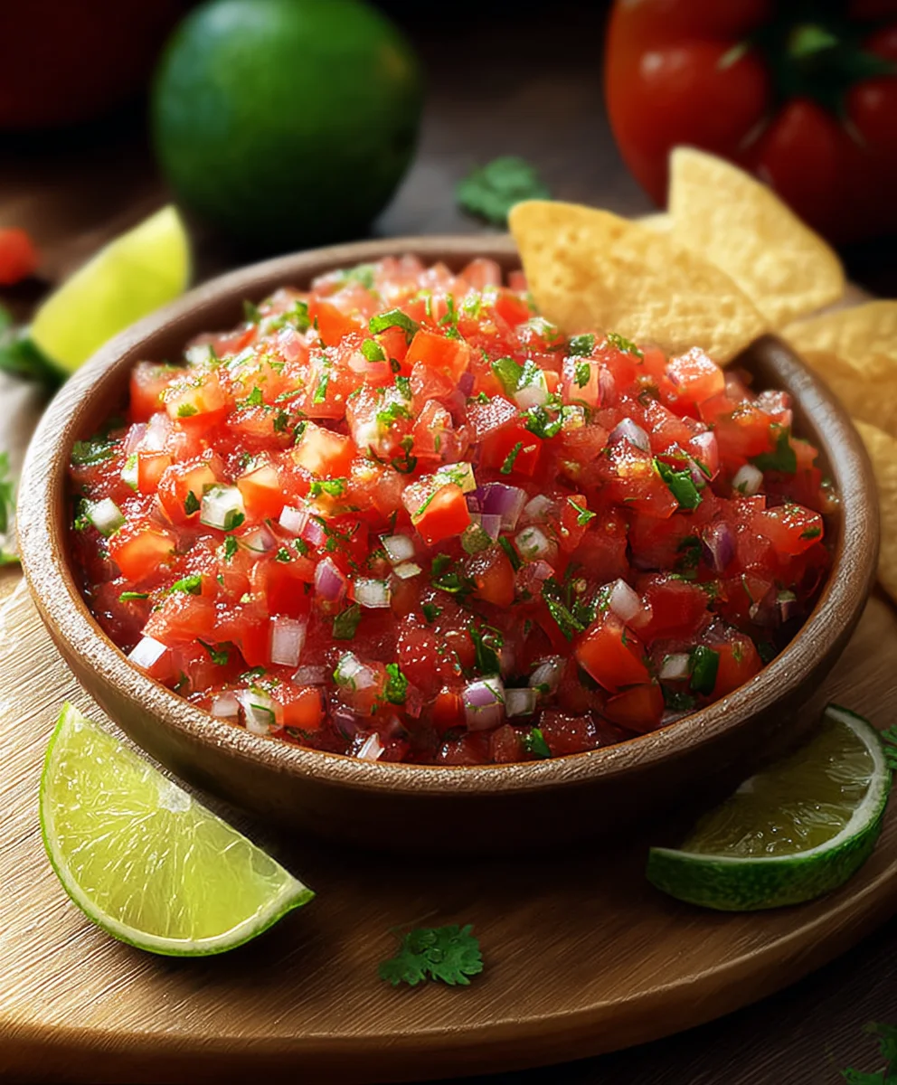 Préparez une Salsa Fraîche Éclatante: Simple et Savoureuse