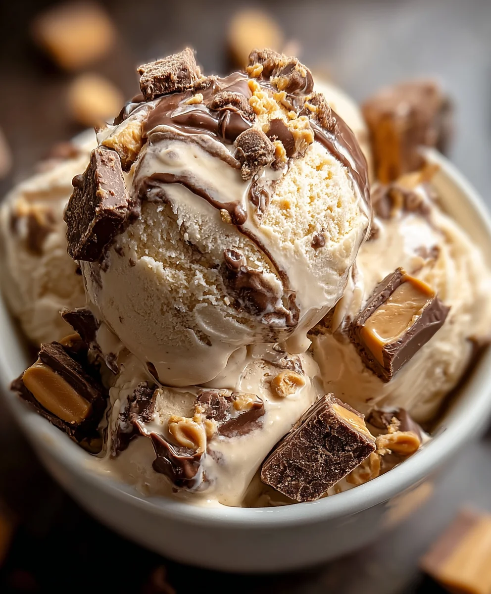 Glace Pâte à Cookie Snickers Reese's : la recette gourmande