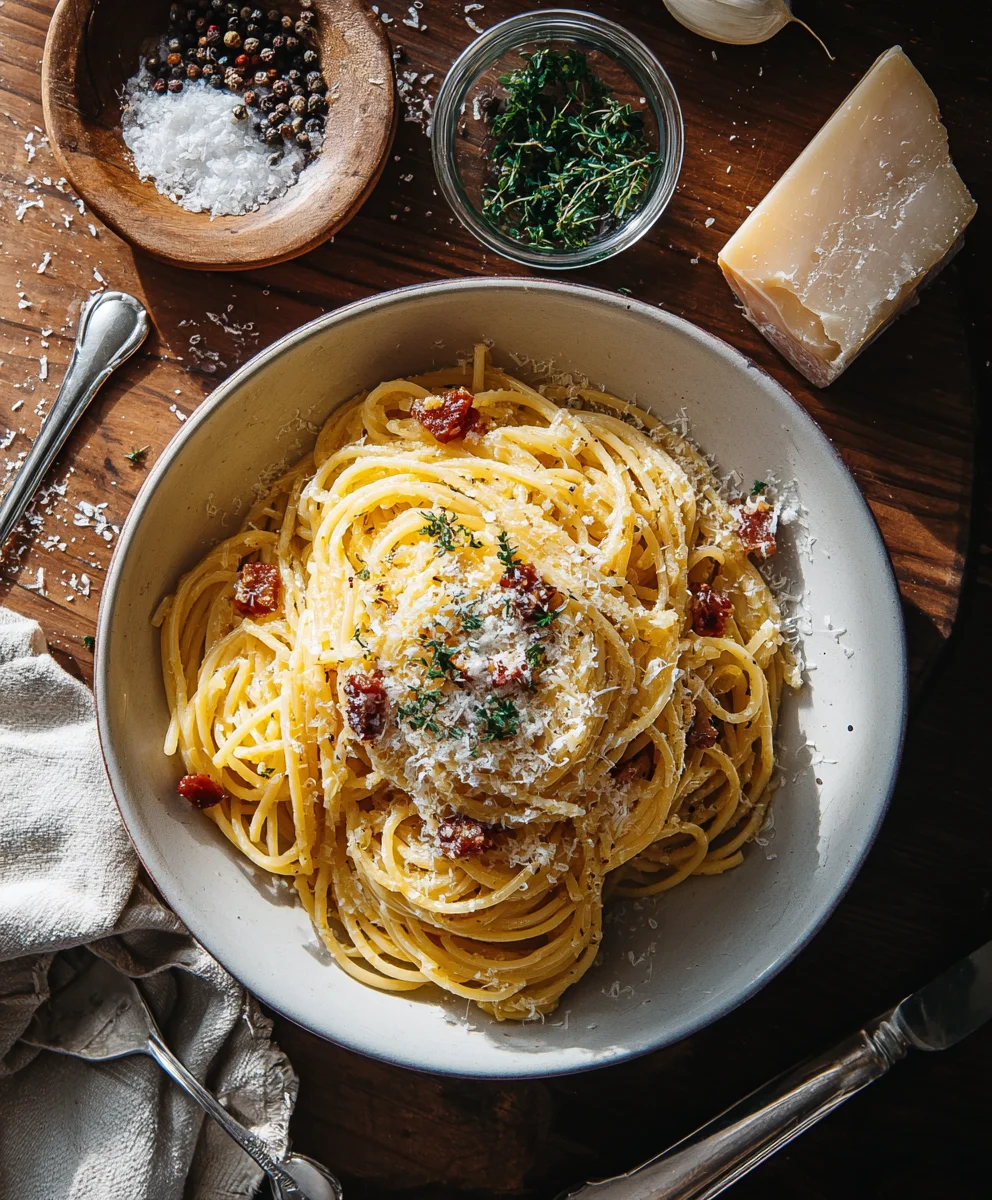 Spaghetti Gricia au Bœuf: La Recette Crémeuse Incontournable