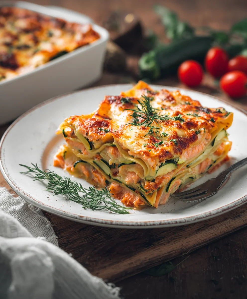 Lasagnes Saumon Courgettes : Plat Léger & Gourmand