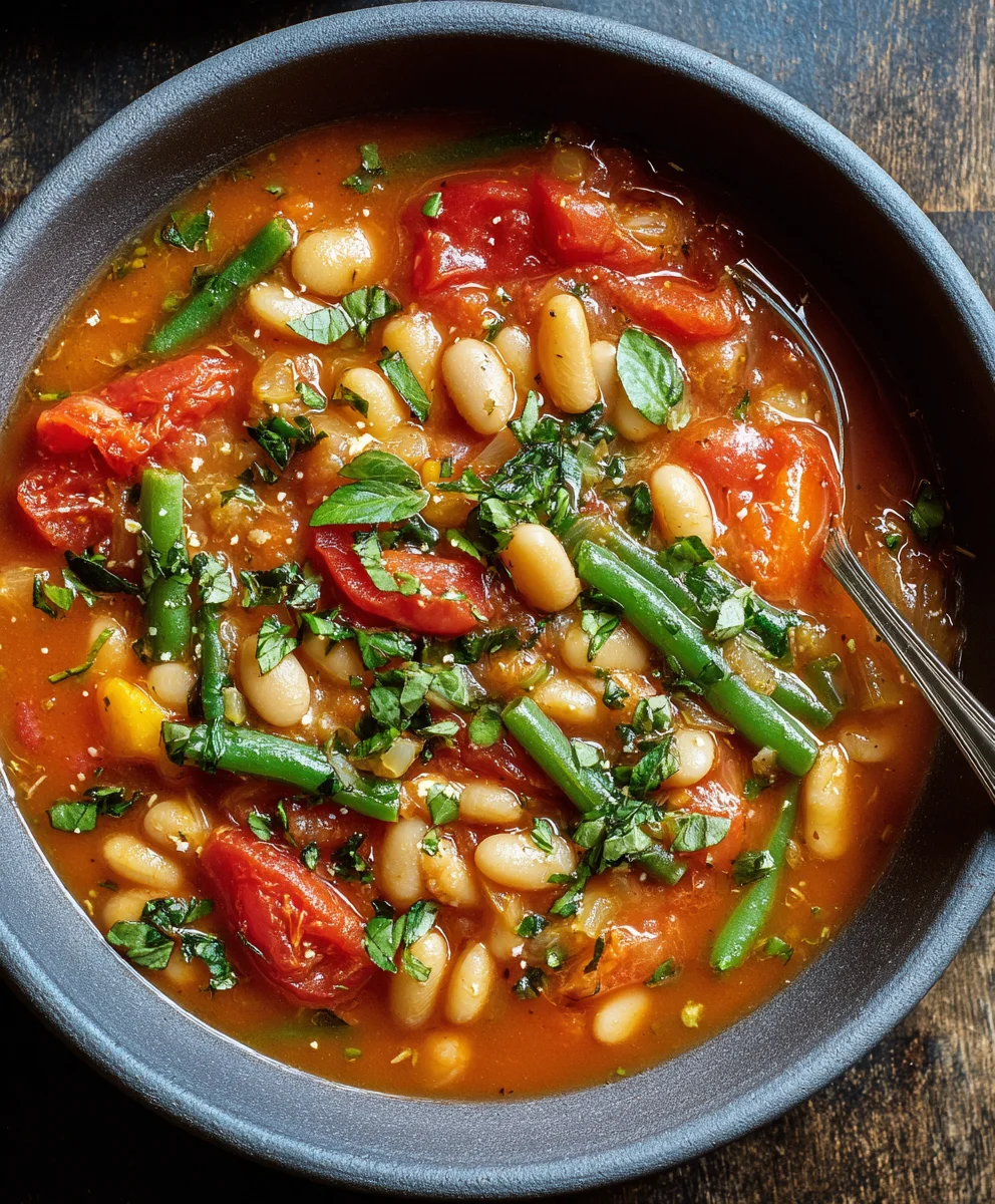 Ragoût crémeux bœuf tomates & haricots blancs