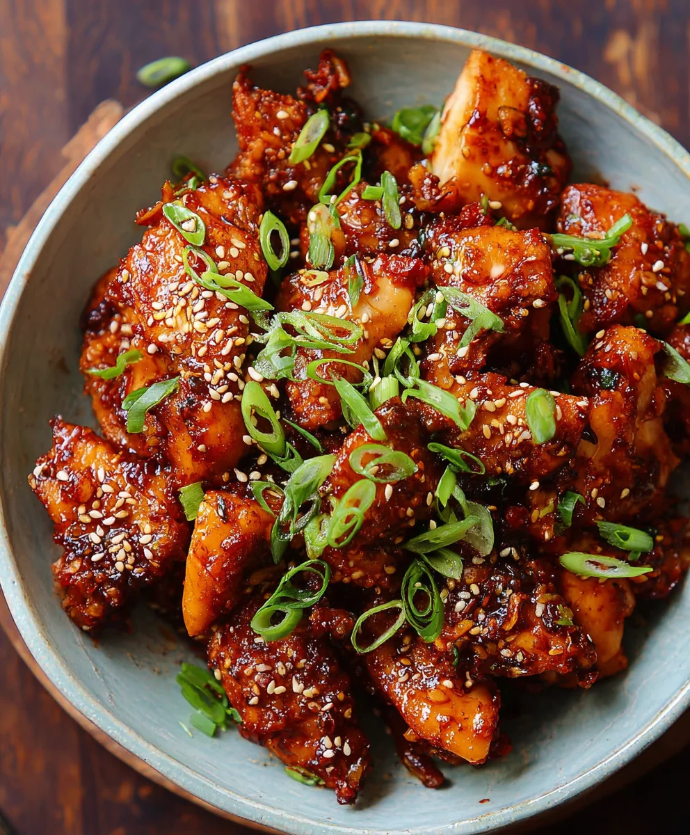 Poulet Coréen Sain : Recette Facile et Rapide