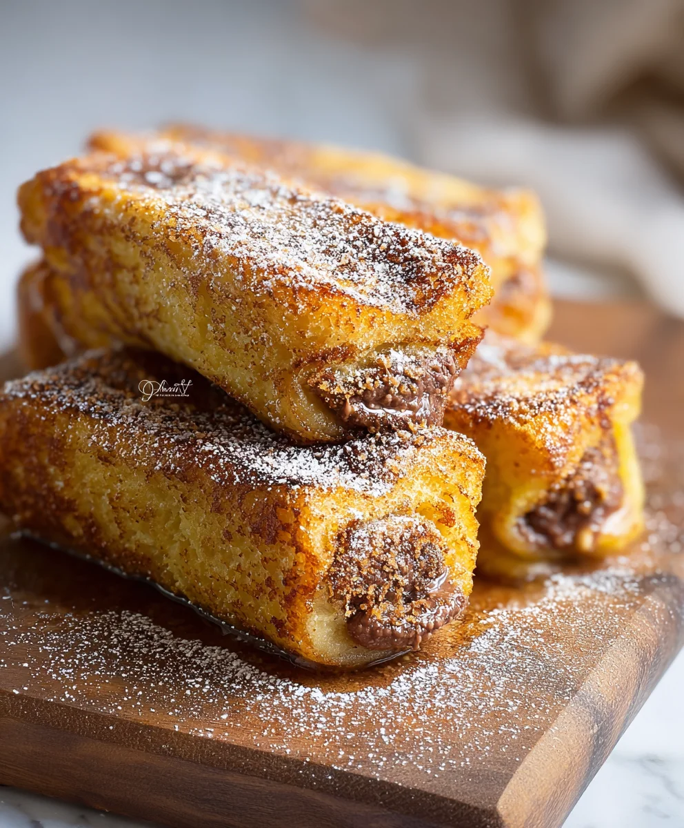 Roulés Pain Perdu Faciles : Recette Gourmande et Rapide
