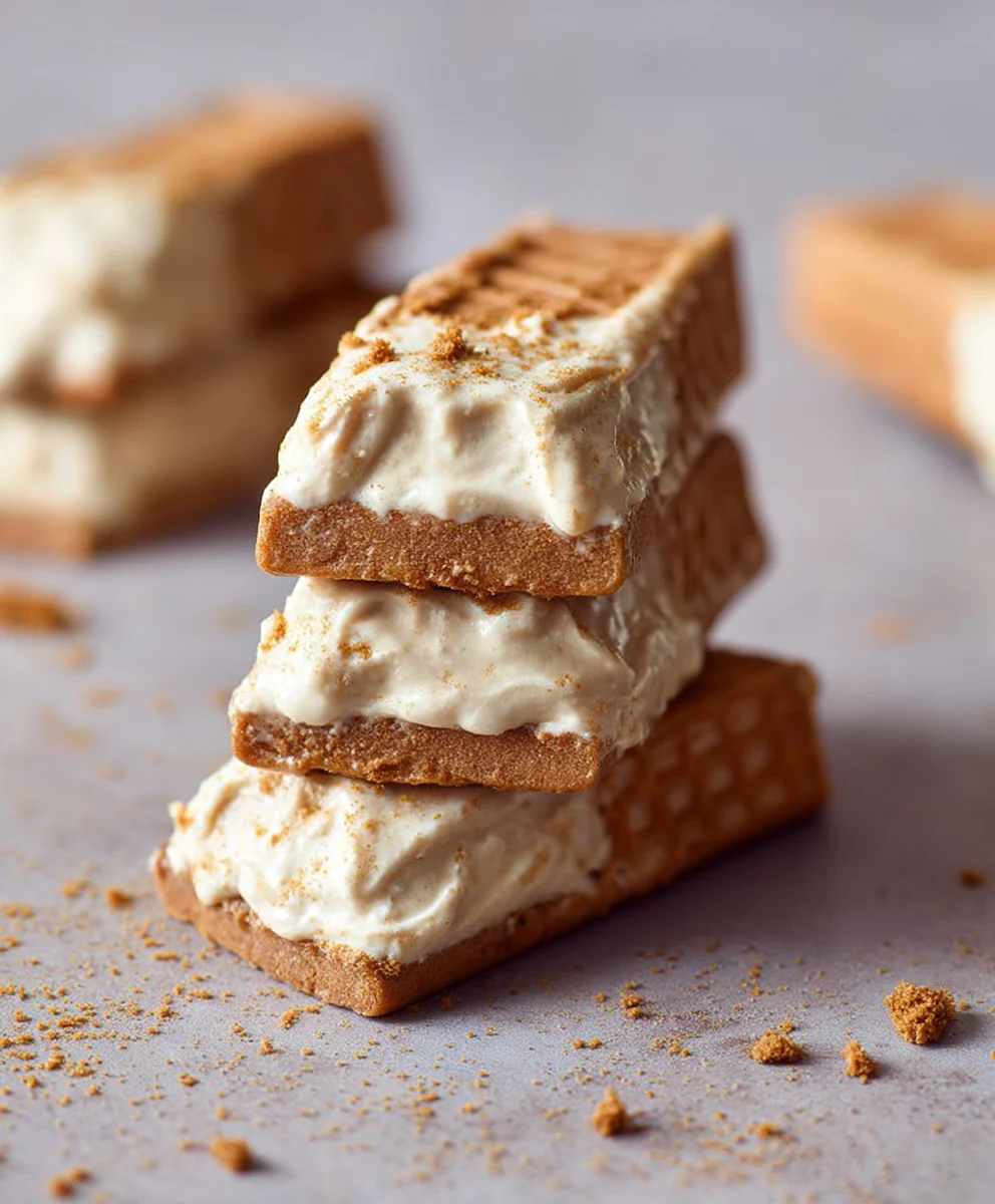 Barres Glacées Spéculoos Faciles Sans Sorbetière