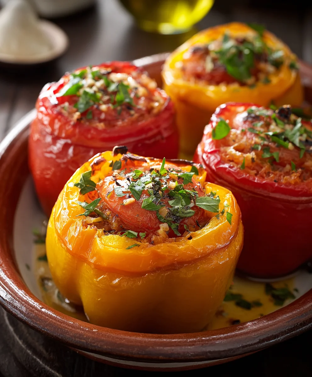 Poivrons Farcis Faciles au Boeuf: Recette Rapide et Délicieuse