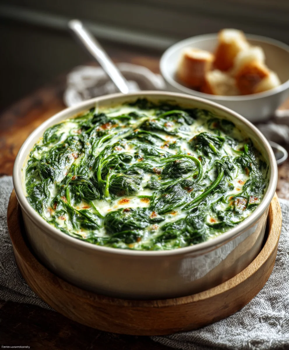 Épinards crémeux faciles : recette rapide et savoureuse