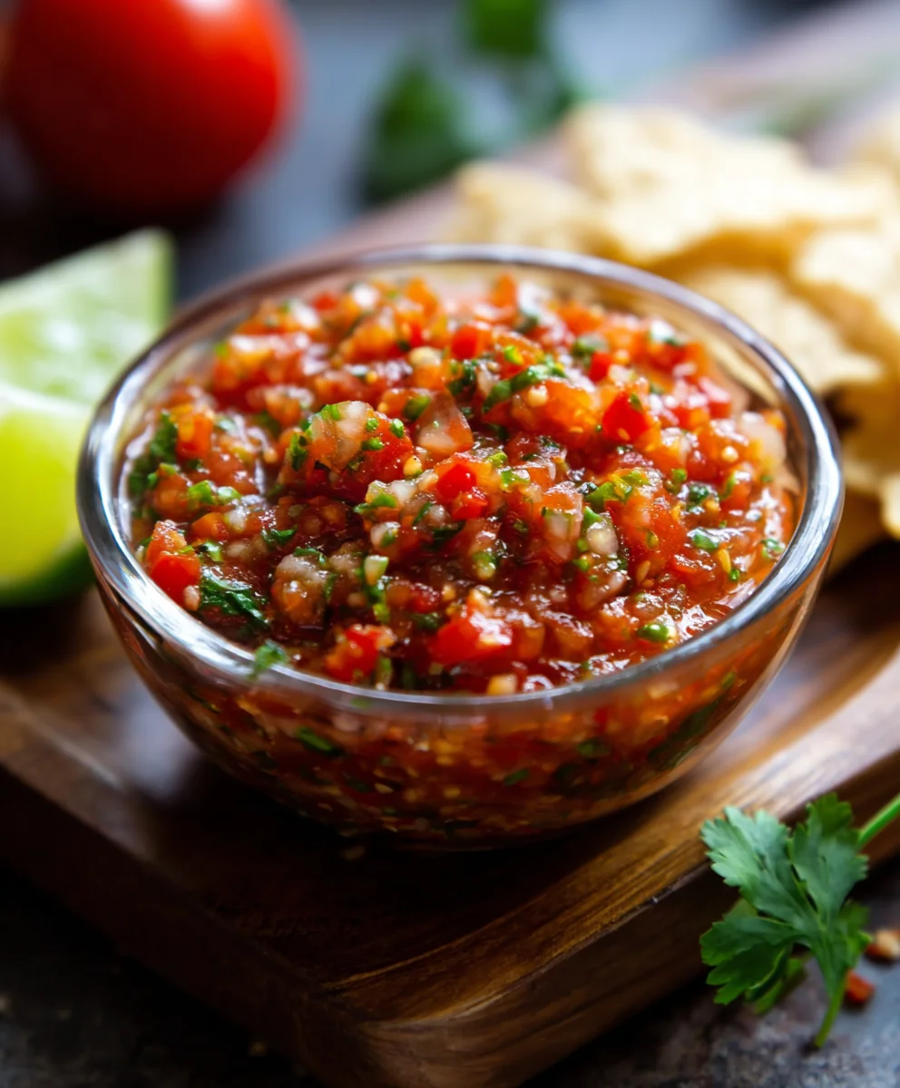 Salsa Maison Facile : Recette Rapide et Savoureuse