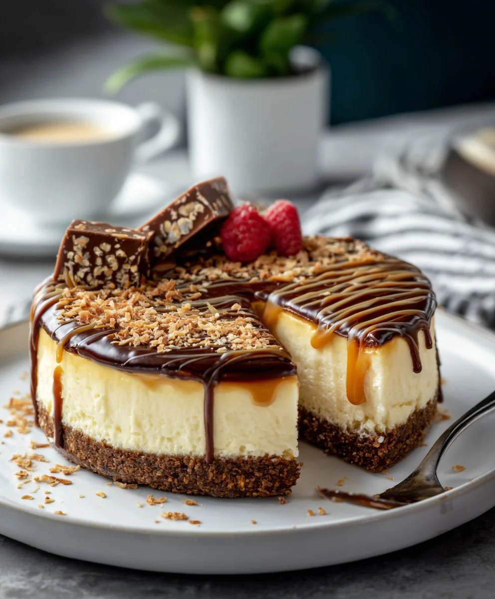 Cheesecake Samoa : Recette Facile Et Dessert Gourmand
